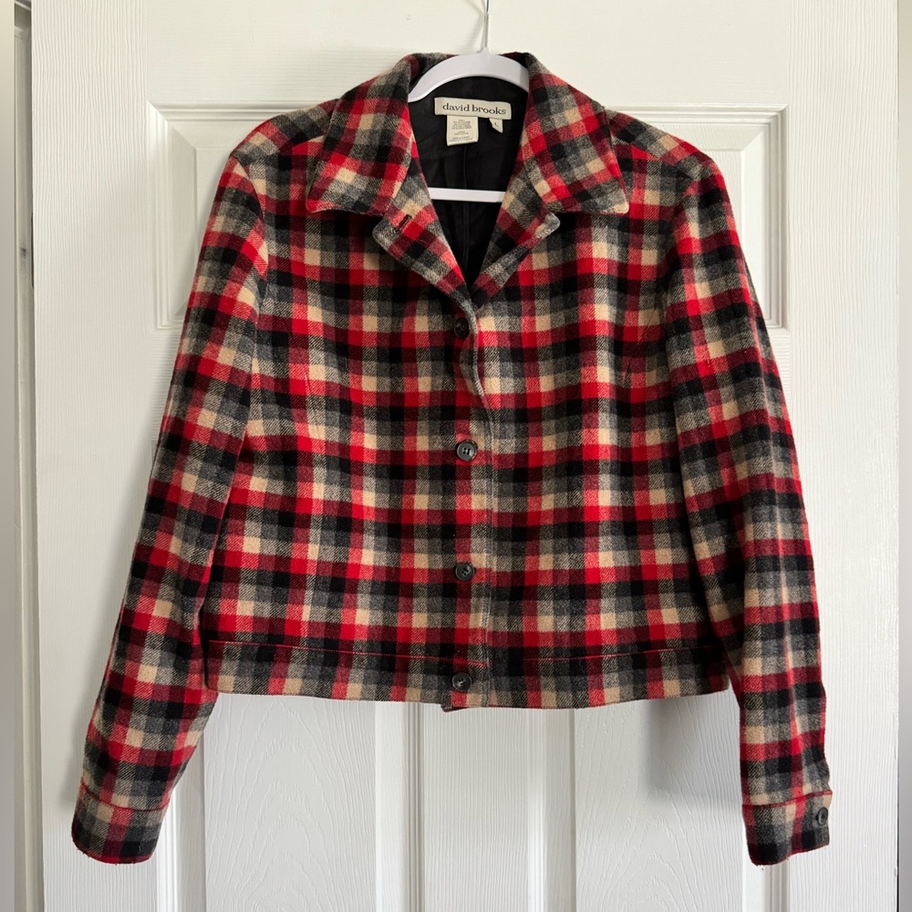 Vintage David Brooks Wool Jacket Blazer
